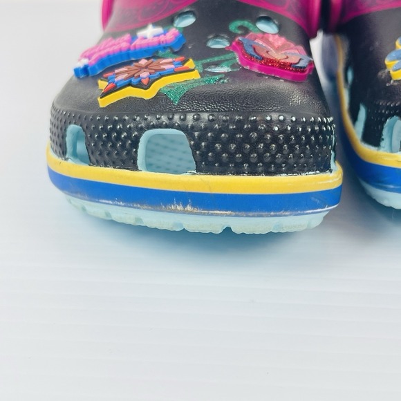 CROCS KIDS Disney Frozen Anna Classic Clog Children's Size 12 - Picture 5 of 12